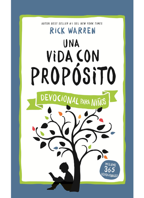 Cover image for book Una vida con propósito - Devocional para niños
