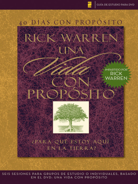 Cover image for book 40 días con propósito- Guía de estudio del DVD