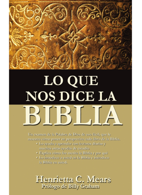 Cover image for book Lo que nos dice la Biblia