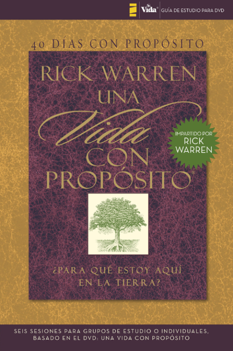 Cover image for book 40 días con propósito- Guía de estudio del DVD