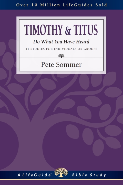 Cover image for book 1 & 2 Timothy and Titus