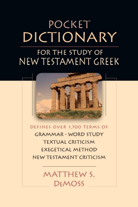 Cover image for book Pocket Dictionary for the Study of New Testament Greek
