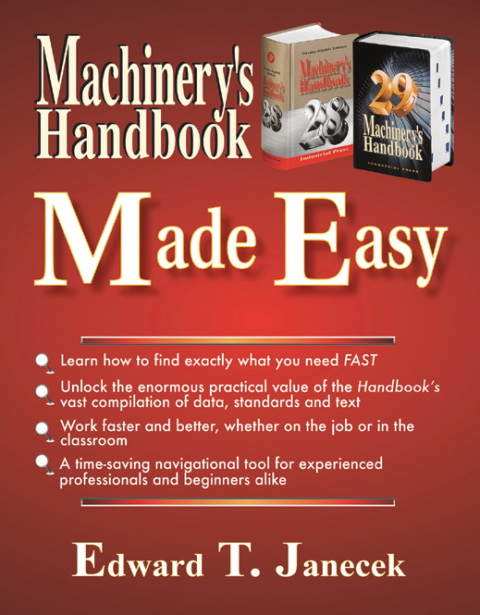 Cover image for book Machinery's Handbook Made Easy
