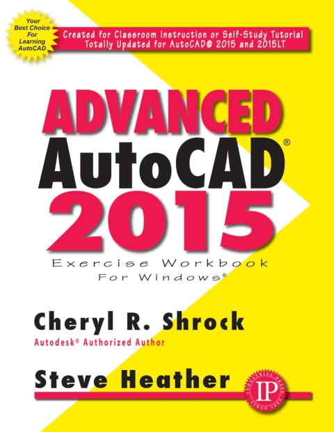 Cover image for book Advanced AutoCAD® 2015 Exercise Workbook