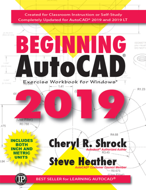 Cover image for book Beginning AutoCAD® 2019 Exercise Workbook
