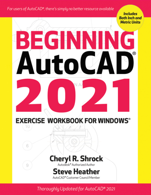 Cover image for book Beginning AutoCAD® 2021 Exercise Workbook