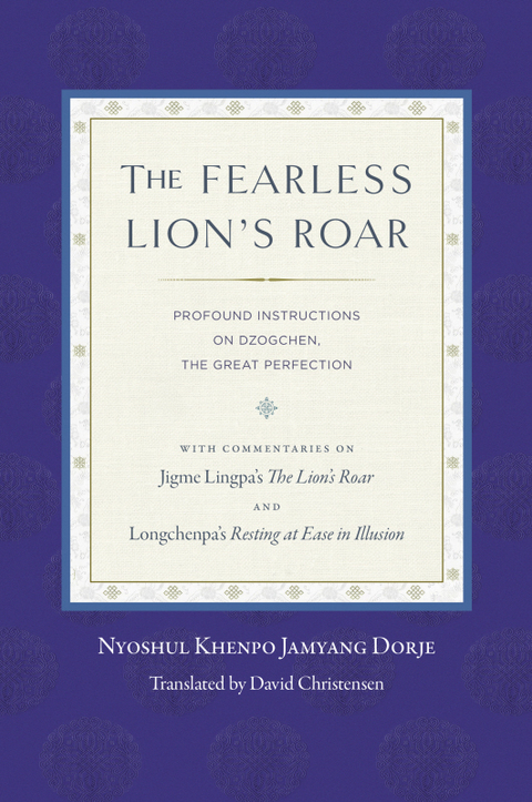 Cover image for book The Fearless Lion's Roar
