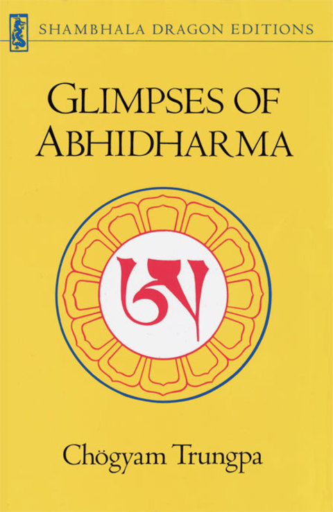 Cover image for book Glimpses of Abhidharma