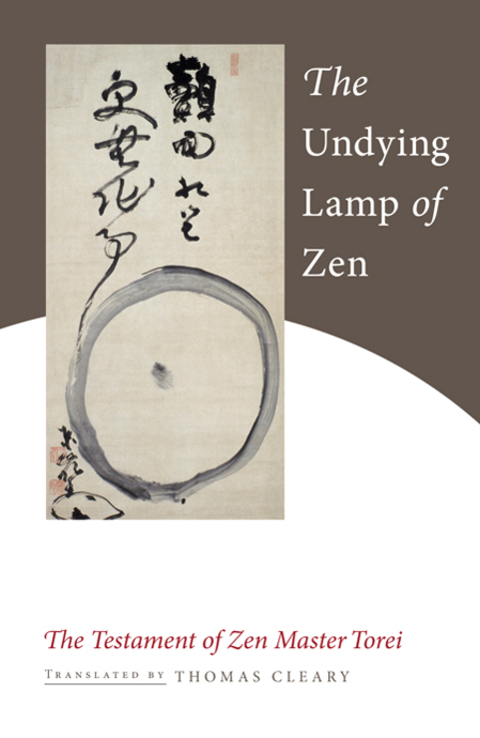 Cover image for book The Undying Lamp of Zen