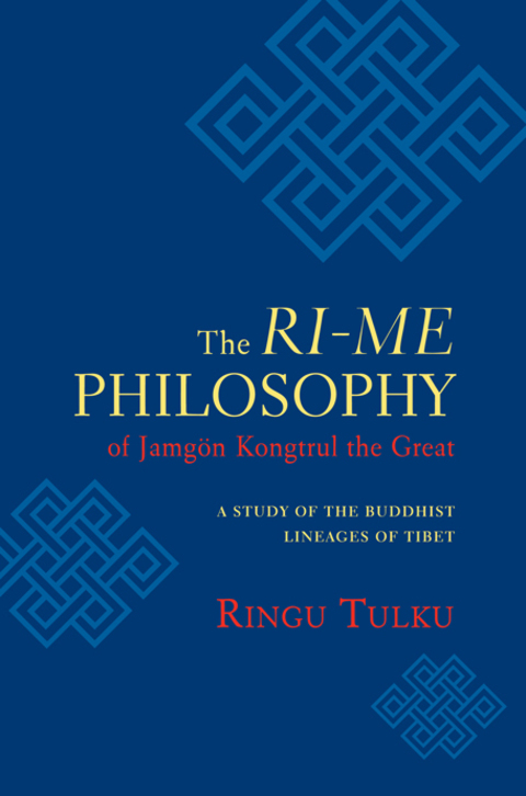 Cover image for book The Ri-me Philosophy of Jamgon Kongtrul the Great