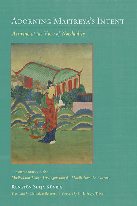 Cover image for book Adorning Maitreya's Intent