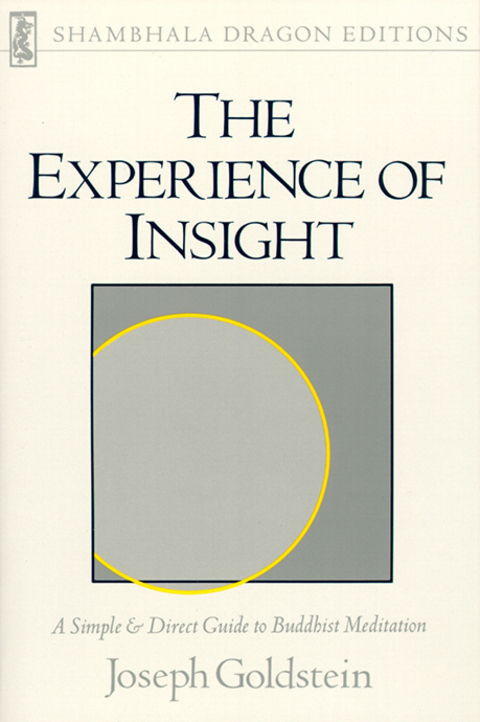 Cover image for book The Experience of Insight
