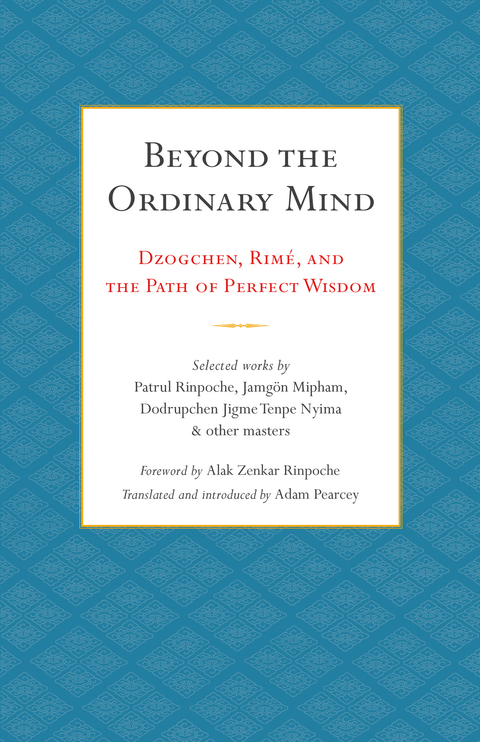 Cover image for book Beyond the Ordinary Mind