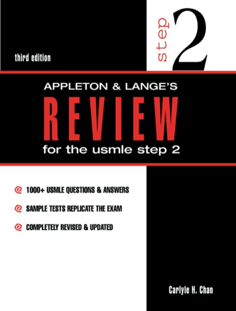 Cover image for book Appleton & Lange's Review for the USMLE Step 2