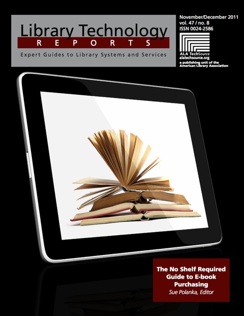 Cover image for book The No Shelf Required Guide to E-book Purchasing