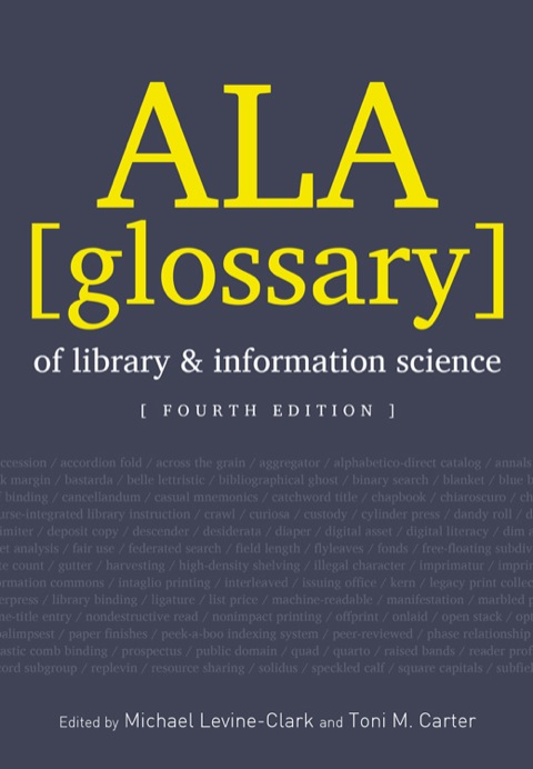 ALA Glossary of Library and Information Science 