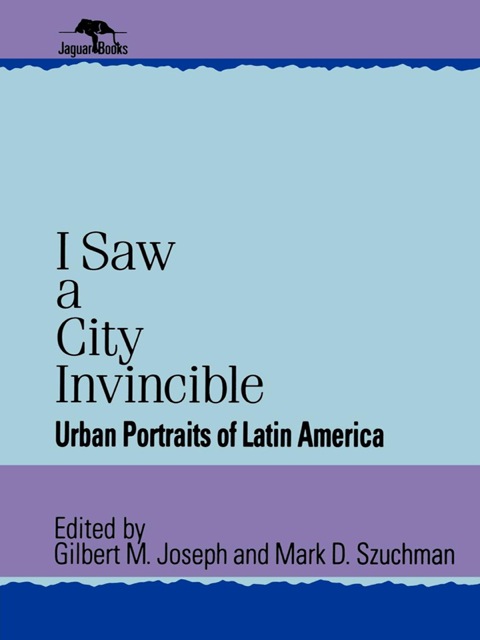 Cover image for book I Saw a City Invincible