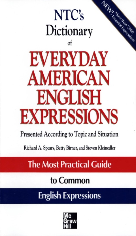Cover image for book NTC's Dictionary of Everyday American English Expressions