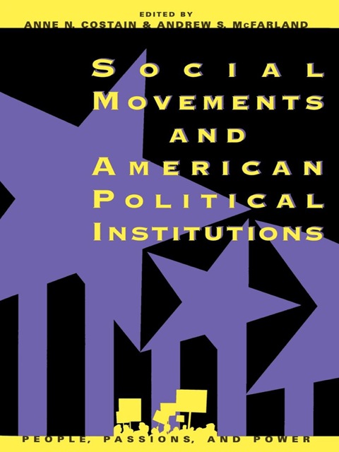 Cover image for book Social Movements and American Political Institutions