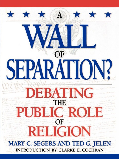 Cover image for book A Wall of Separation?