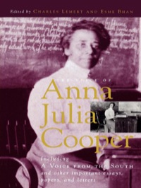 Cover image: The Voice of Anna Julia Cooper 9780847684083