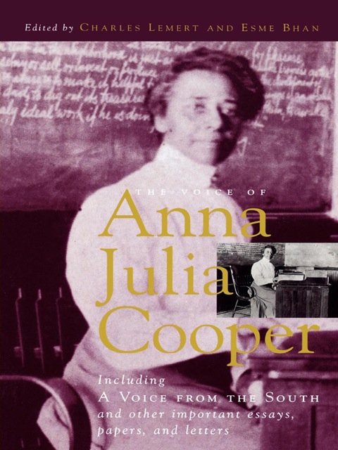 Cover image for book The Voice of Anna Julia Cooper