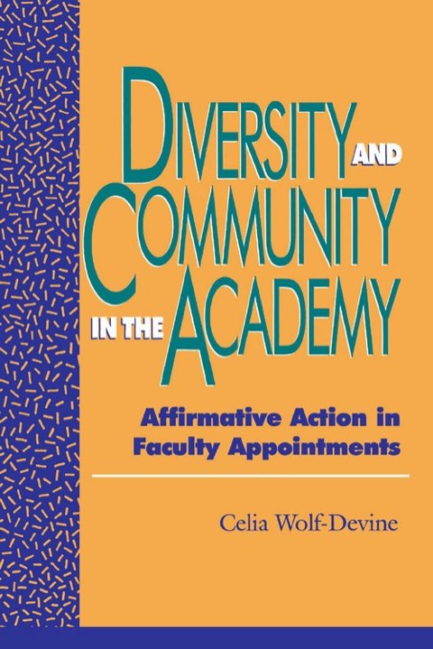 Cover image for book Diversity and Community in the Academy