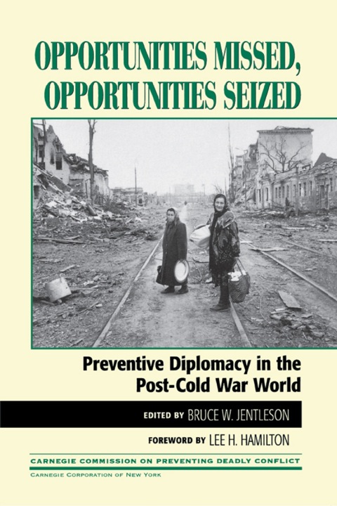 Cover image for book Opportunities Missed, Opportunities Seized