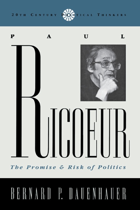 Cover image for book Paul Ricoeur