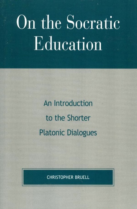 Cover image for book On the Socratic Education