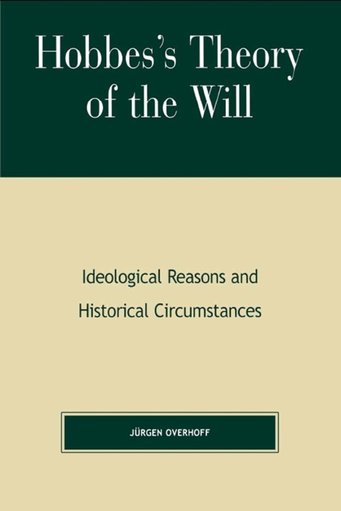 Cover image for book Hobbes's Theory of Will