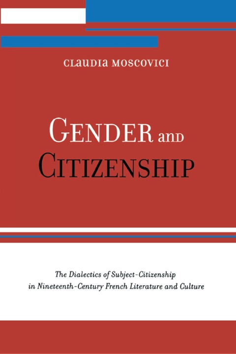 Cover image for book Gender and Citizenship