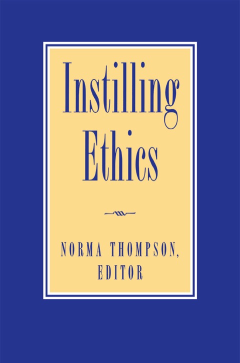 Cover image for book Instilling Ethics