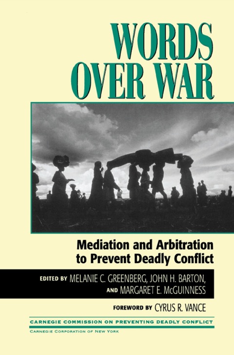 Cover image for book Words Over War