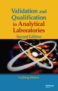 Cover image: Validation and Qualification in Analytical Laboratories 2nd edition 9780849382673