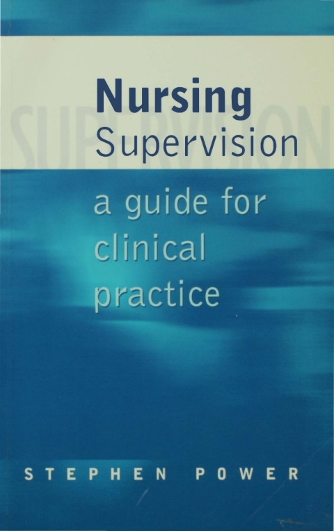 Cover image for book Nursing Supervision