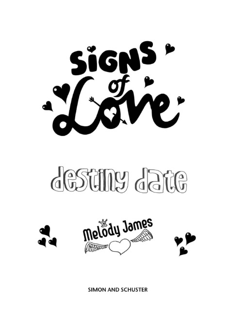 Cover image for book Signs of Love: Destiny Date