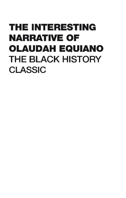 The Interesting Narrative of Olaudah Equiano 
