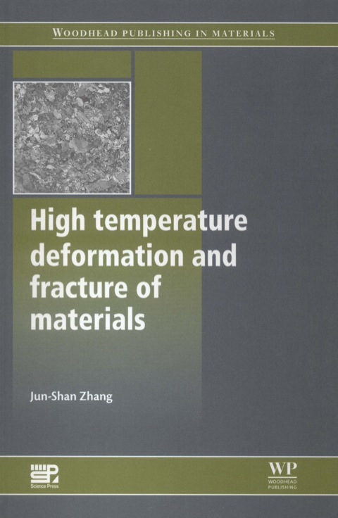 Cover image for book High Temperature Deformation and Fracture of Materials