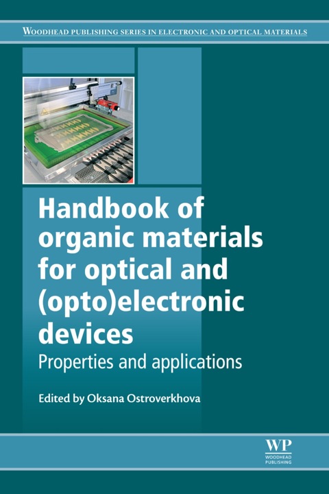 Cover image for book Handbook of Organic Materials for Optical and (Opto)Electronic Devices: Properties and Applications