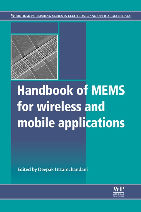 Cover image for book Handbook of Mems for Wireless and Mobile Applications