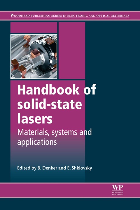 Cover image for book Handbook of Solid-State Lasers: Materials, Systems and Applications