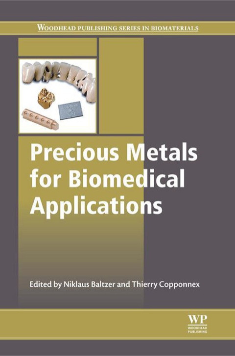 Cover image for book Precious Metals for Biomedical Applications