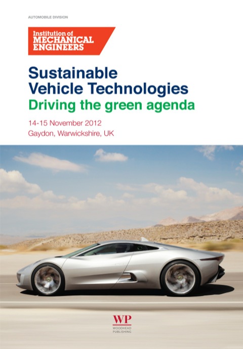 Cover image for book Sustainable Vehicle Technologies: Driving The Green Agenda