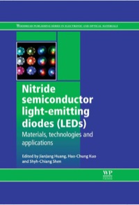 صورة الغلاف: Nitride Semiconductor Light-Emitting Diodes (LEDs): Materials, Technologies and Applications 9780857095077