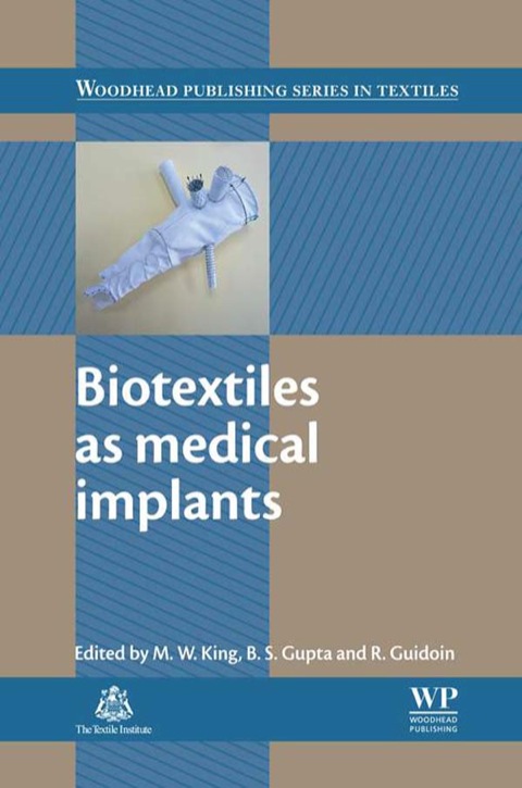 Cover image for book Biotextiles as Medical Implants
