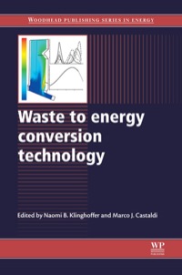 Cover image: Waste to Energy Conversion Technology 9780857090119