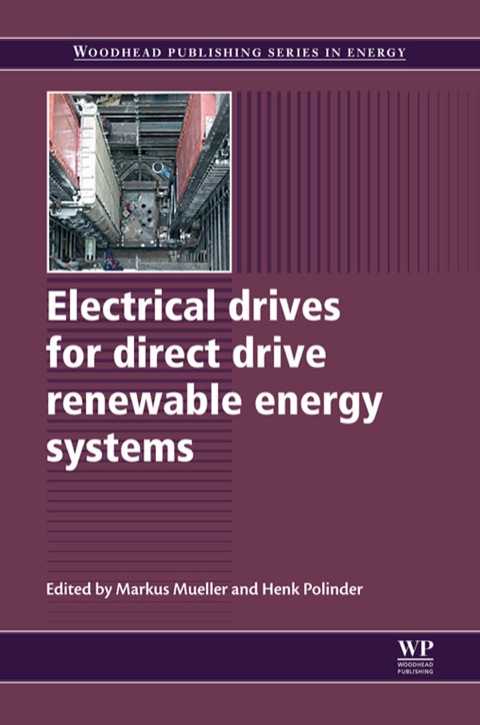 Cover image for book Electrical Drives for Direct Drive Renewable Energy Systems