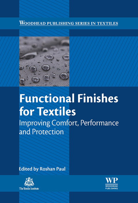 Cover image for book Functional Finishes for Textiles: Improving Comfort, Performance and Protection