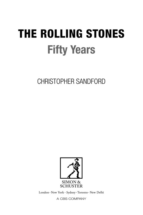 Cover image for book The Rolling Stones: Fifty Years